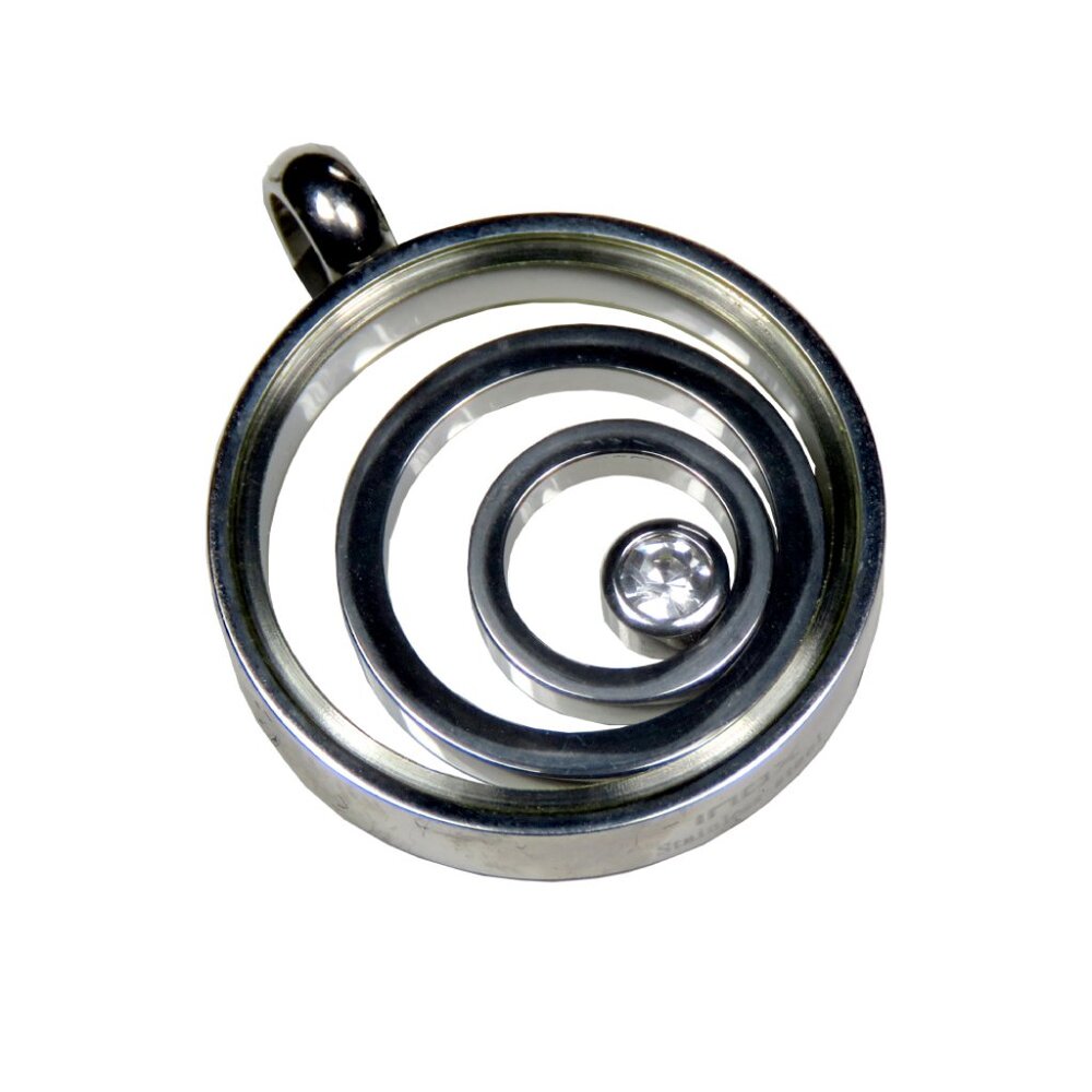 Inox Women's Stainless Steel Multi-Circle Pendant